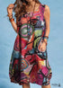 Bohemian Elegant Casual Oversized Dress